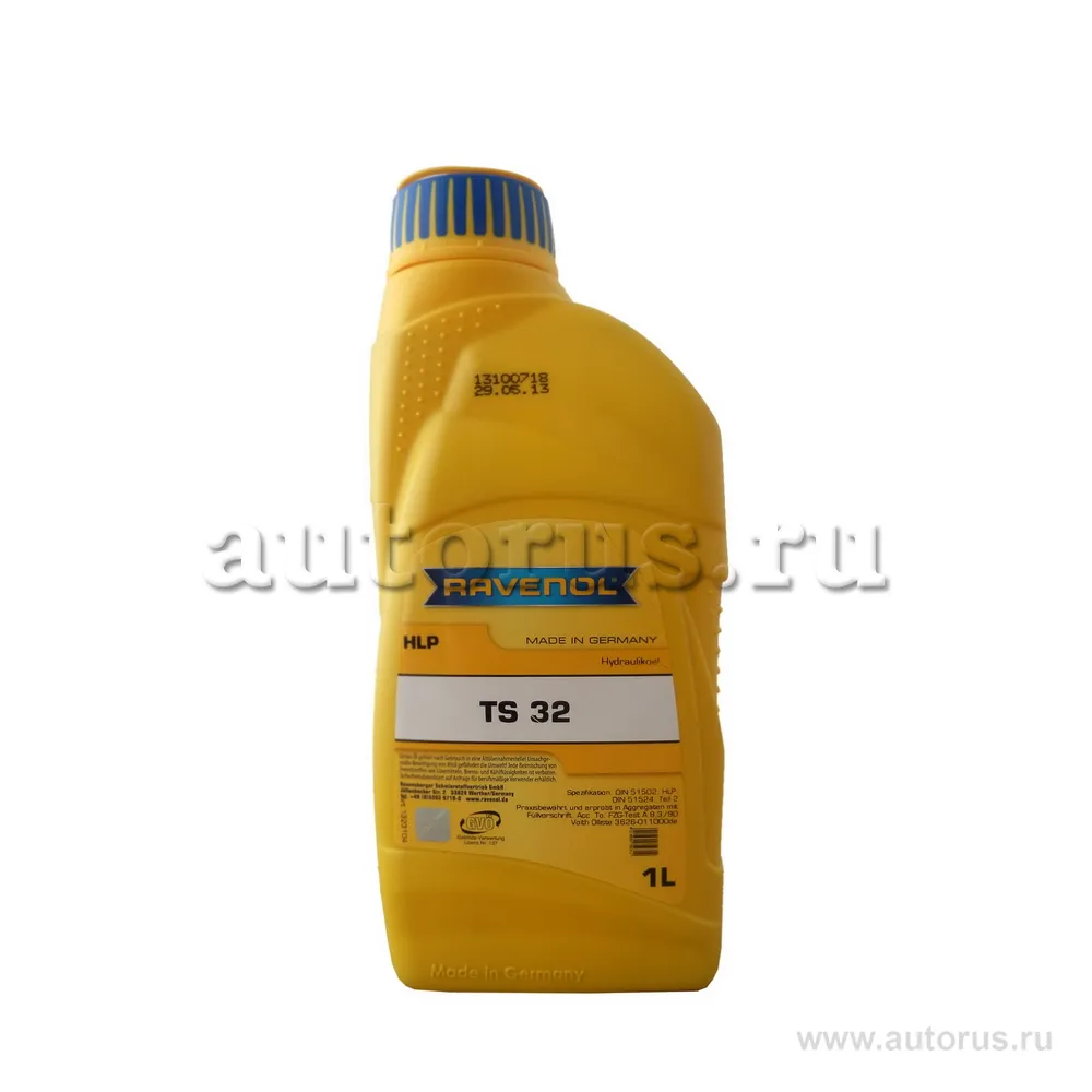 Гидравлическое масло RAVENOL Hydraulikoel TS 32 (1л) new 1323104-001 (4014835759312)