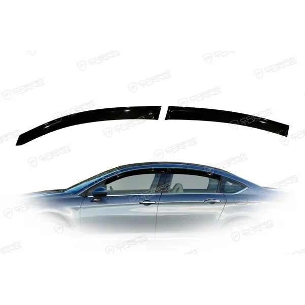 Дефлектора на окна Citroen C5 Sd 2008EuroStandard деф.окон Cobra Tuning CE40508