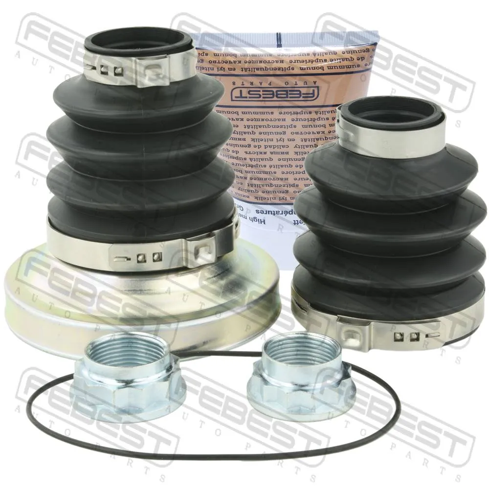 Пыльник ШРУС комплект PVC 63.8x75x33 MERCEDES BENZ E-CLASS 211 4 MATIC 2002-2009 FEBEST 1617P-211R-KIT
