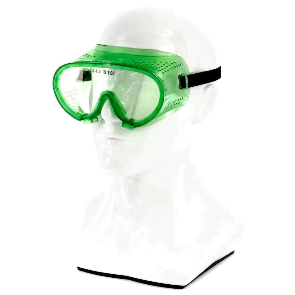 Очки закрытые Эргономичные с прямой вентиляцией, поликарбонат СИБРТЕХ 89163