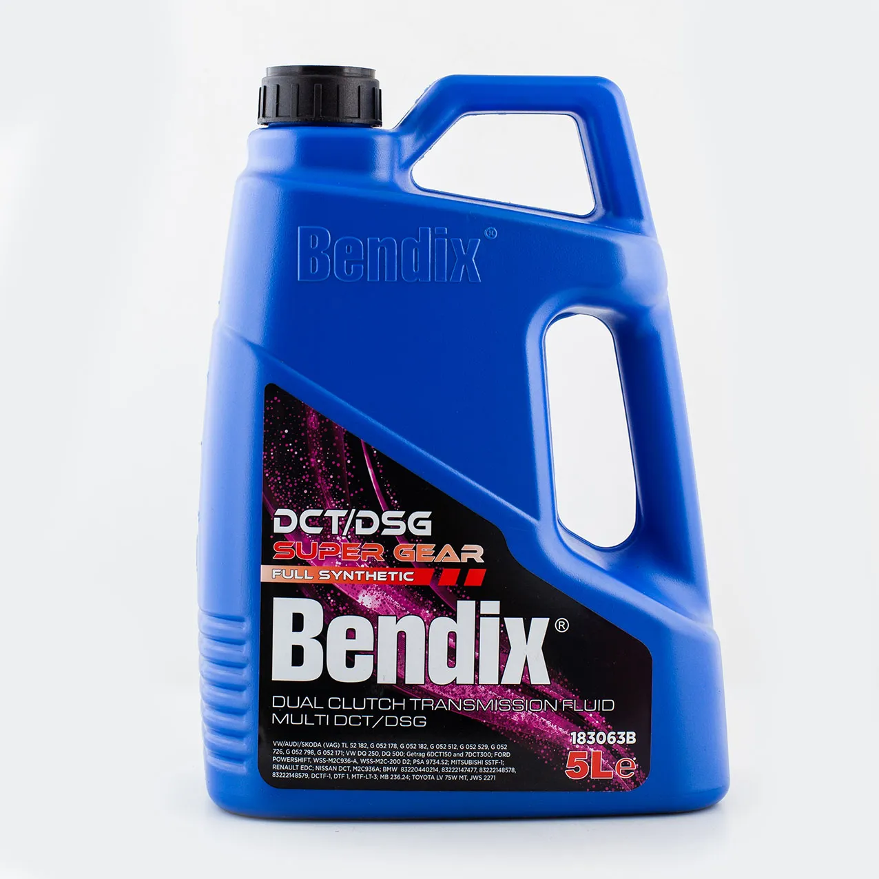Масло трансмиссионное BENDIX SUPER GEAR MULTI DCT/DSG синтетическое 5л 183063B