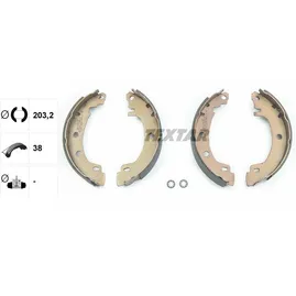 Колодки тормозные барабанные RENAULT TEXTAR 91049500