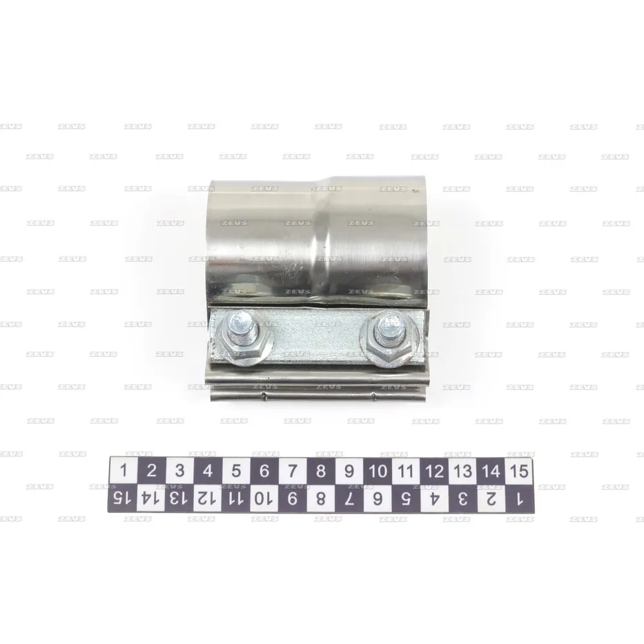 Хомут повышенной прочности для глушителя d51 mm ZEVS SBC200
