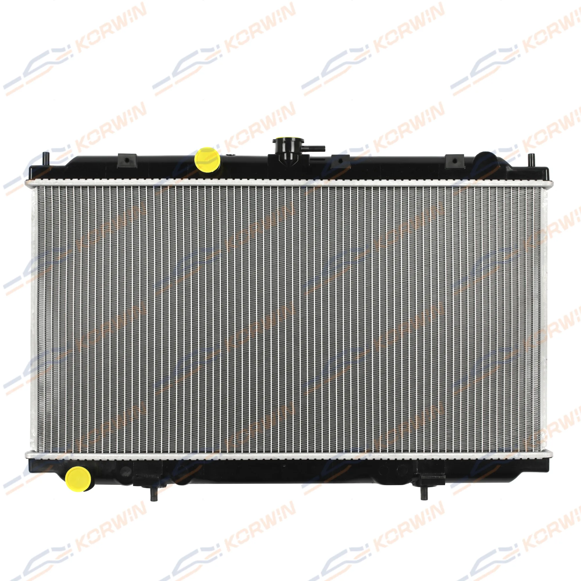 Радиатор охлаждения Nissan Almera N16/Primera P12 (-08) MT паяный KORWIN KWKB4019