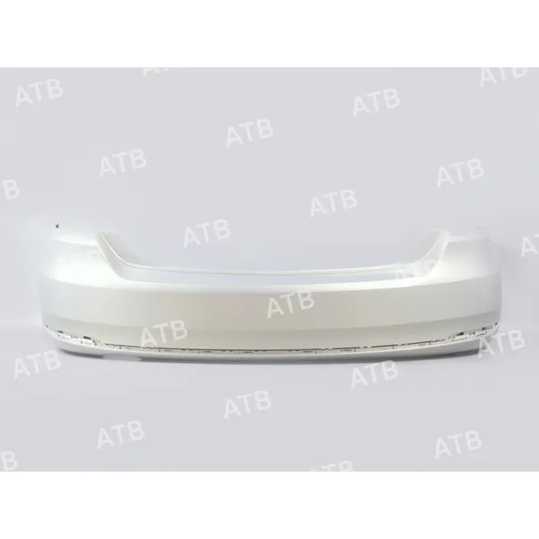 Бампер Volkswagen Polo 5 2015-2020 рестайлинг задний Серый металлик (Silver Leaf) ATB 1AWP501ARLR7L