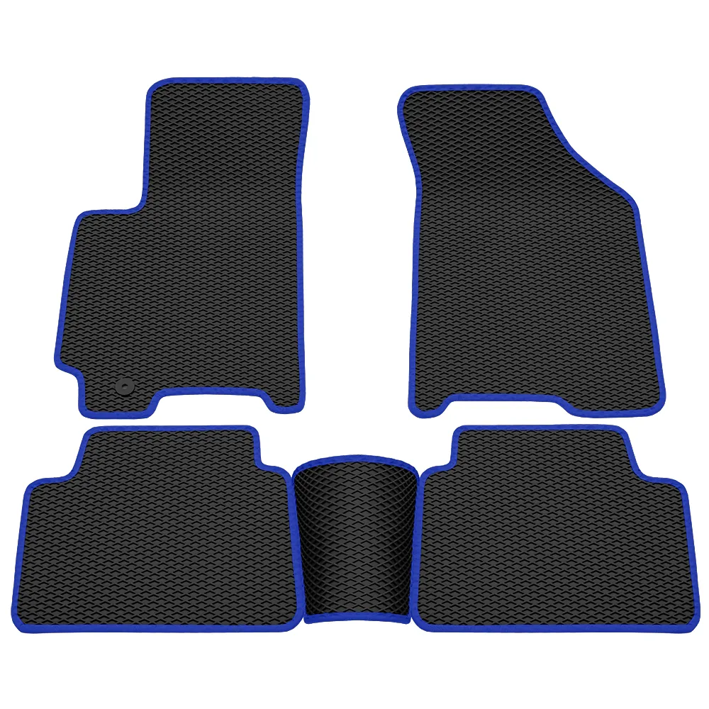 Коврики в салон EVA Ромб Chevrolet Lacetti (04-13) Синий кант Rezkon 9012025103