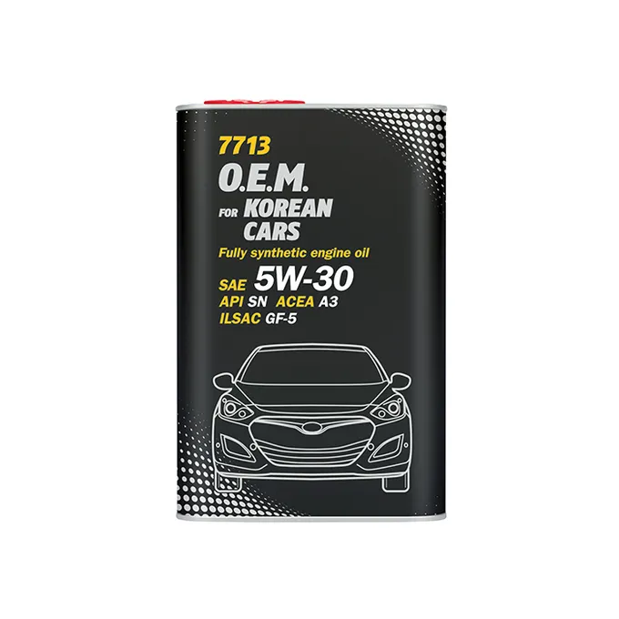 Масло моторное MANNOL O.E.M. for Korean cars 5W-30 синтетическое 1 л 7031
