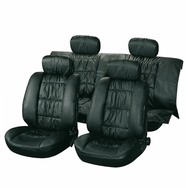 Чехлы эргономичные, ECO-кожа (10 пр.) TO BAGчерные AUTOVIRAZH AV-095064