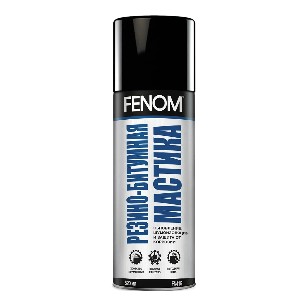 Мастика резино-битумная Fenom 520 мл Fenom FN415