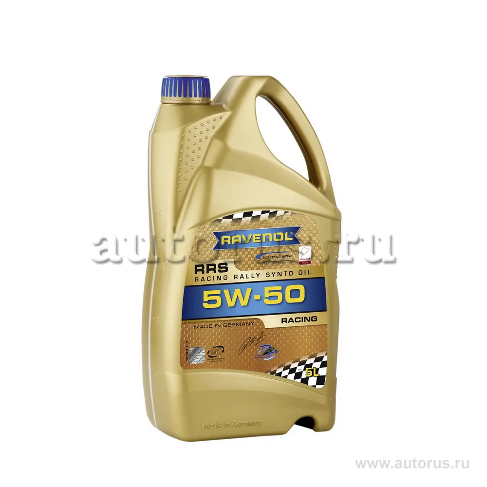 Моторное масло RAVENOL RRS Racing Rally Synto SAE 5W-50 (5л) new 1142100-005 (4014835726956)