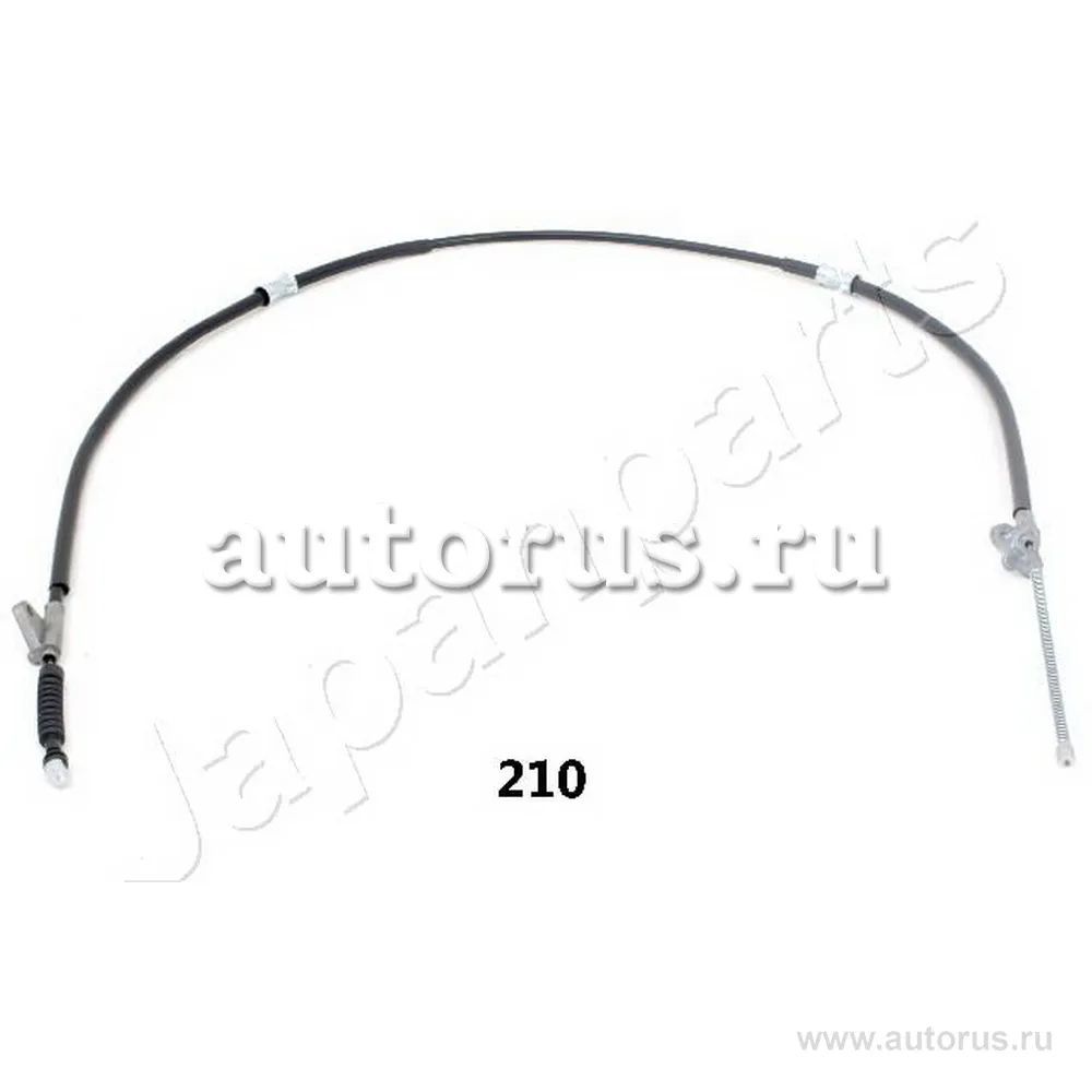Трос стояночн тормоза прав Toyota Carina 2.0 87-92 (drum) L1780 mm JAPANPARTS BC210