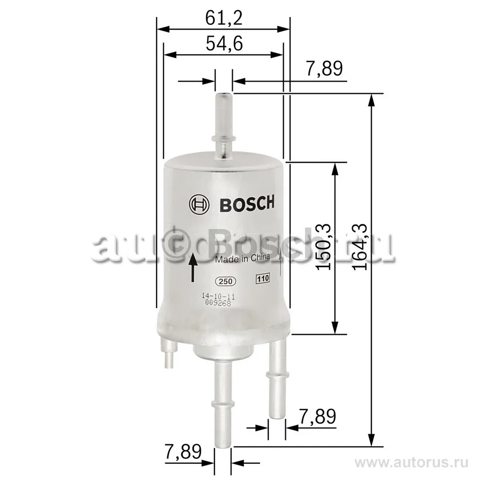 Фильтр топливный AD SEAT SKODA VW BOSCH F 026 403 006