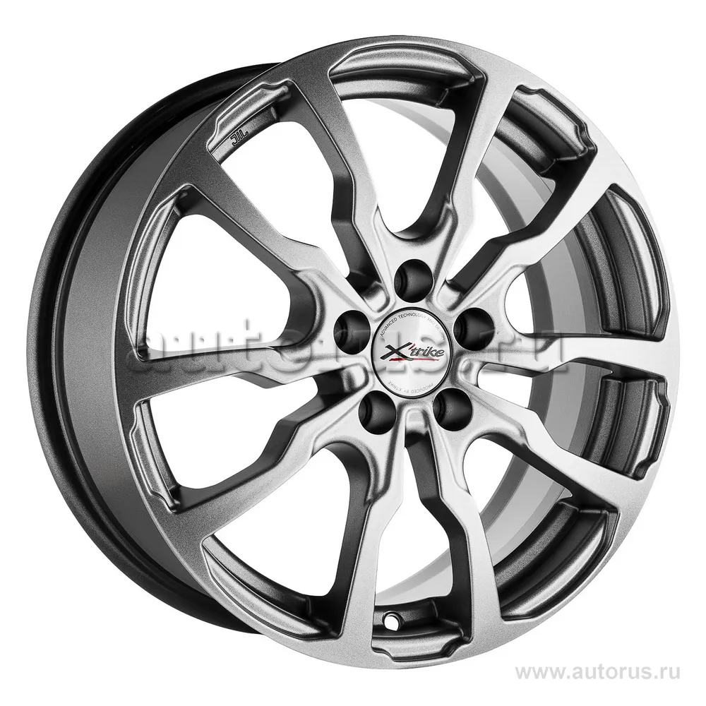 Диск литой R16 6.5J 5x115/70.1 ET41 X-trike X-117 HSB 27896