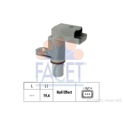 Датчик положения коленвала FACET 90400
