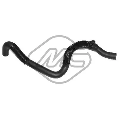 Патрубок печки PGT 206 2.0HDI 99- Metalcaucho 08682