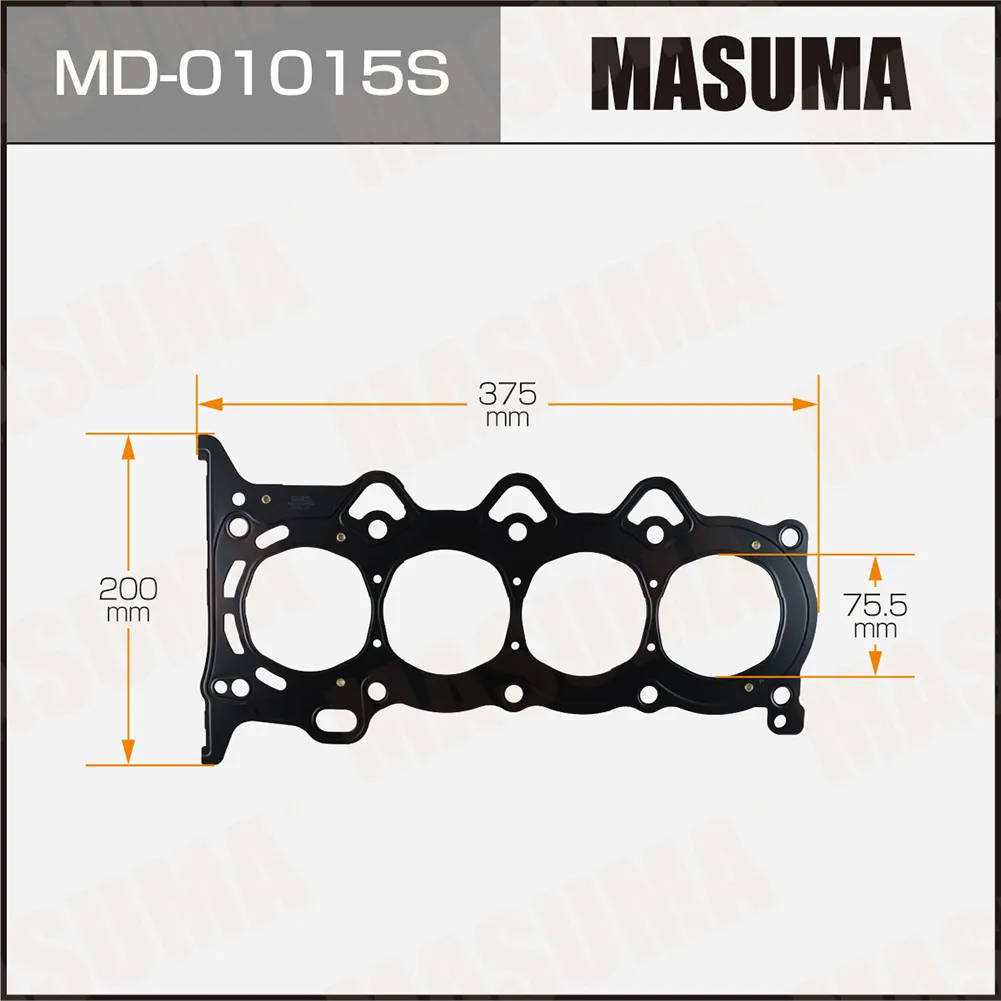 Прокладка ГБЦ TOYOTA ALLEX MASUMA MD-01015S