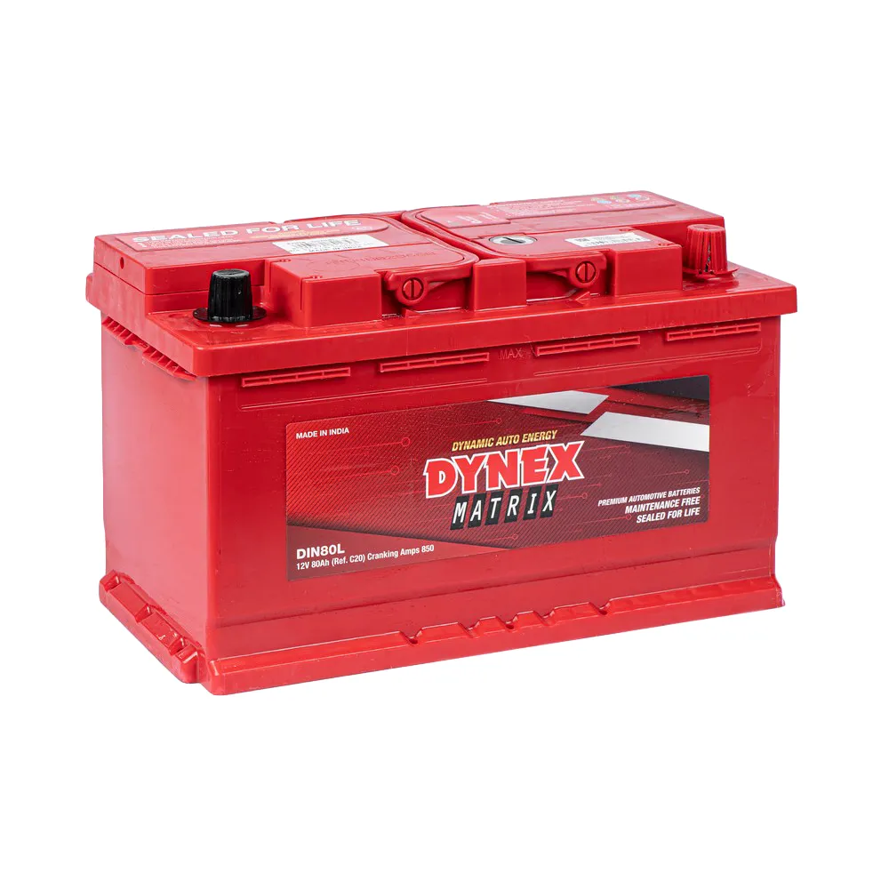 Аккумулятор EXIDE (Dynex) Matrix 80 А/ч обратный R+ 313x175x190 L4 EN 850 А