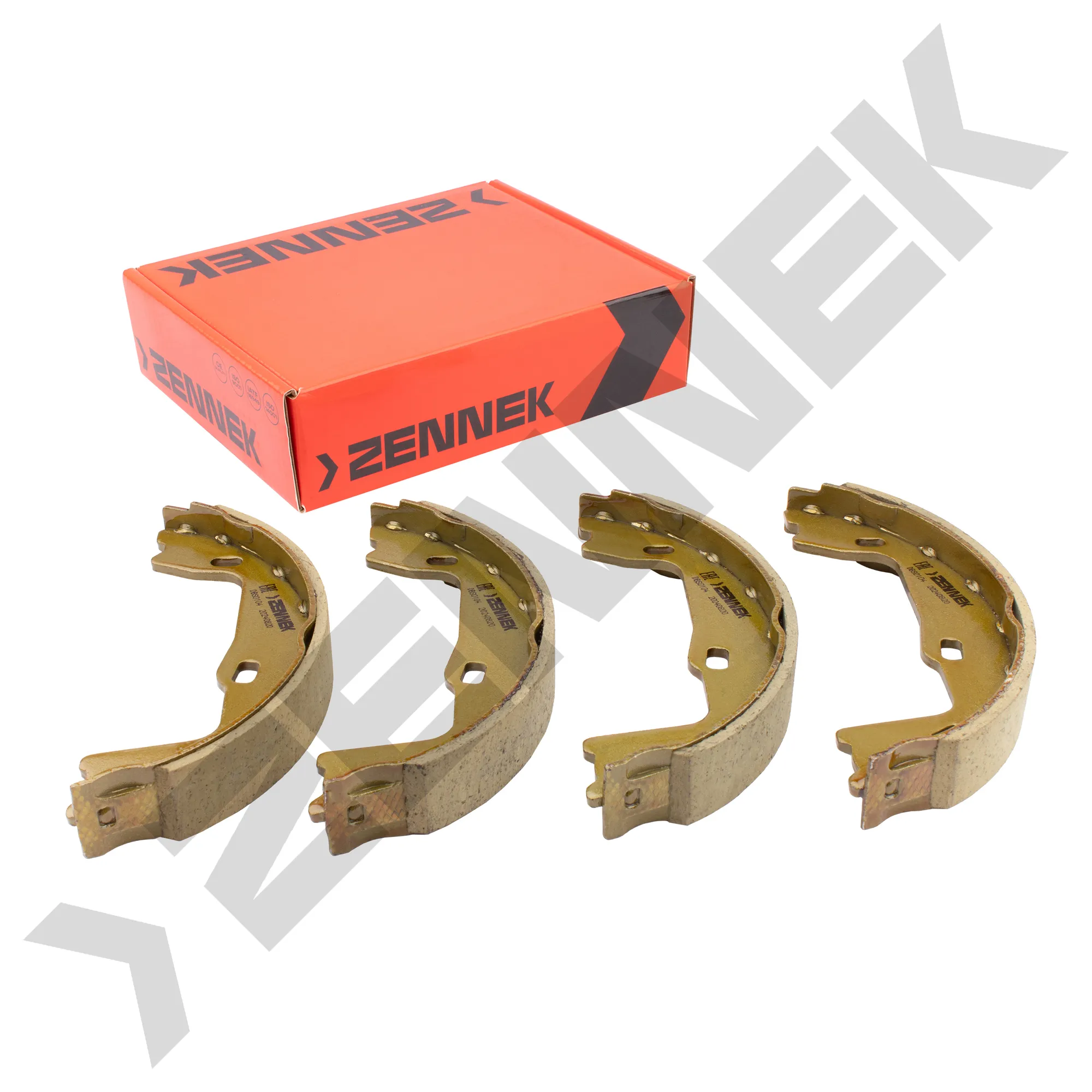 Колодки тормозные барабанные OPEL ASTRA F 91-01, ASTRA G 00-05 ZENNEK DBS0104