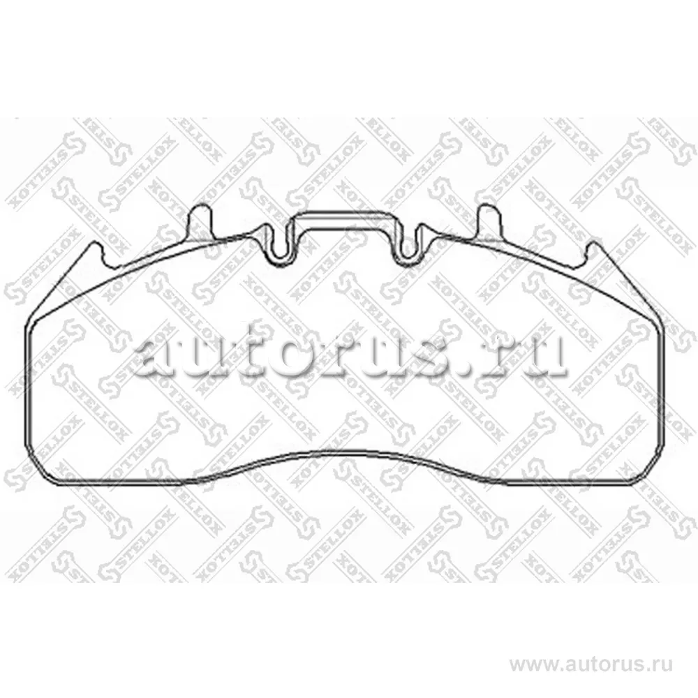 Колодки диск. 29174 с р/к RVI Magnum/Premium,Volvo FM/FH13 STELLOX 85-11432-SX