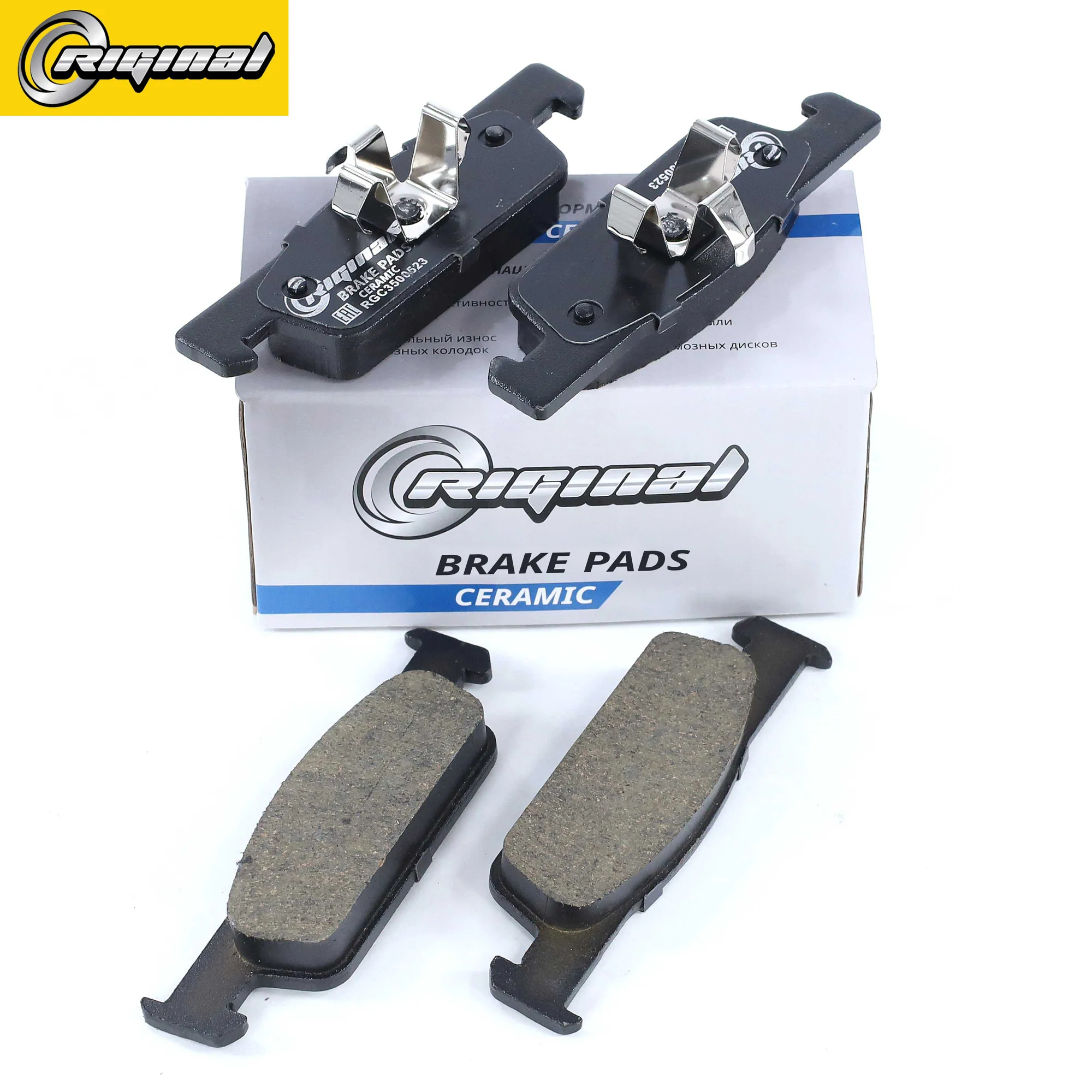 Колодка тормозная передняя Ceramic (кт.4шт.) RENAULT LOGAN II/SANDERO II 16V 14-(410602581R) Riginal RGC3500523