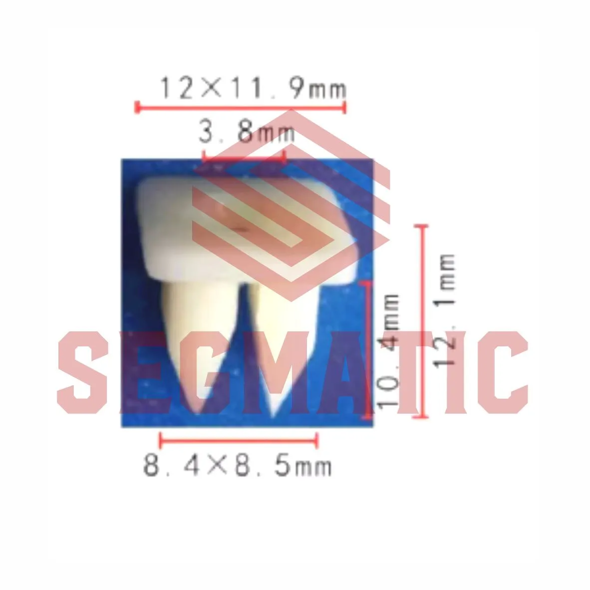 Клипса пластмассовая MITSUBISHI SEGMATIC SG70203467