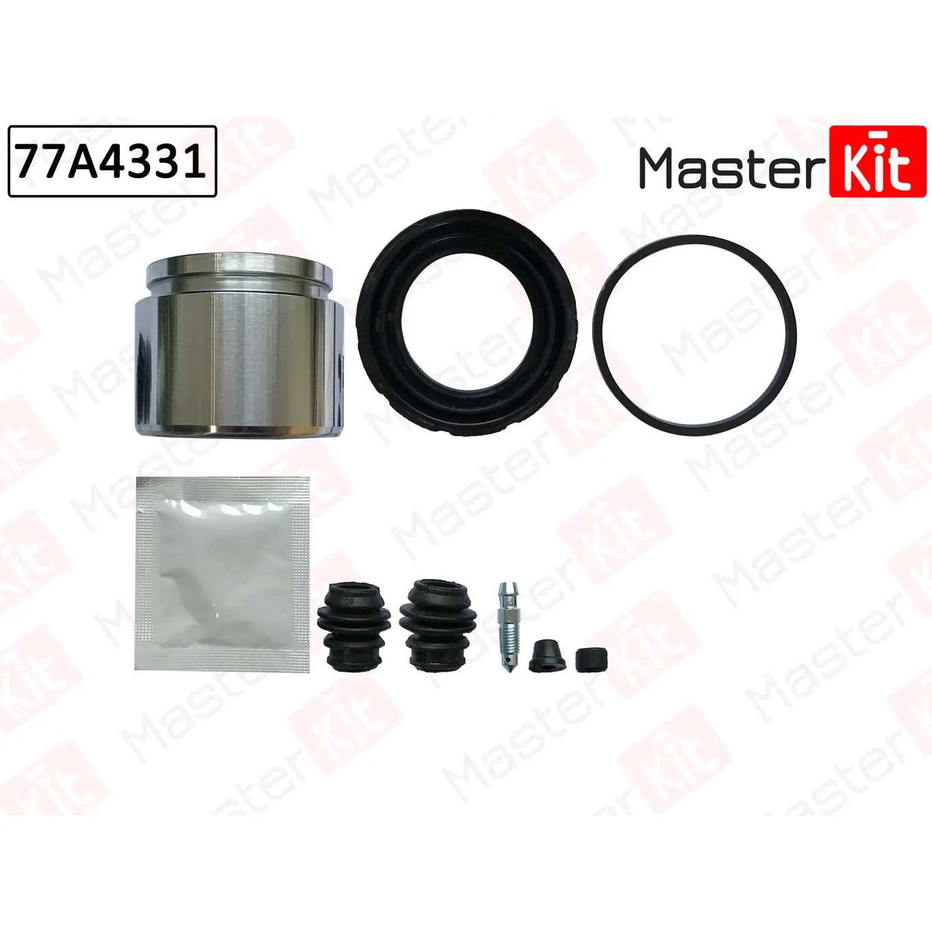 Ремкомплект тормозного суппорта+поршень Lexus RX (U3) 2003 - 2008 MASTERKIT 77A4331