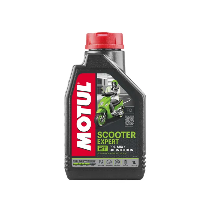 Масло моторное 2T Motul Scooter Expert полусинтетическое 1 л 105880