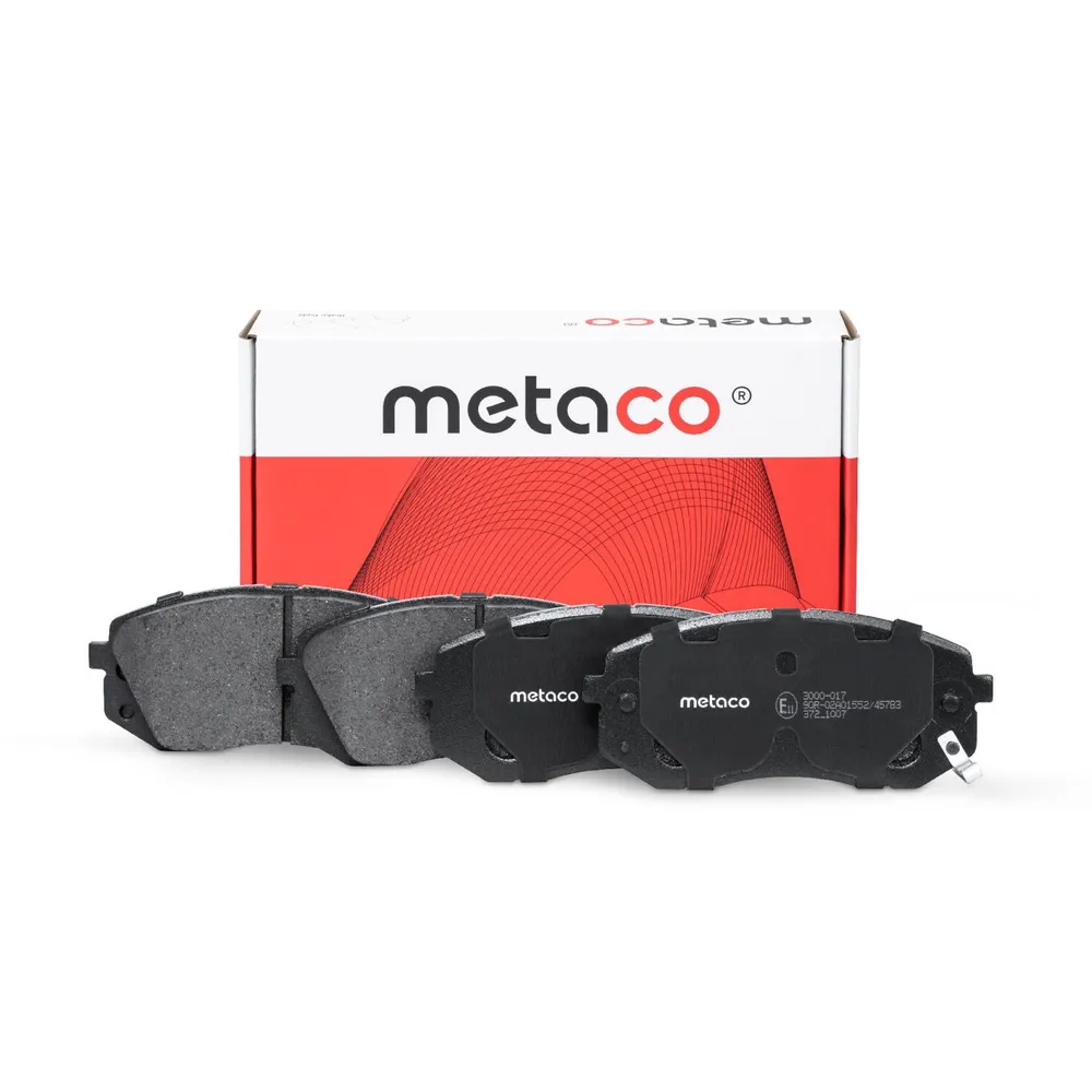 Колодки тормозные передние к-кт HYUNDAI / KIA Metaco 3000-017