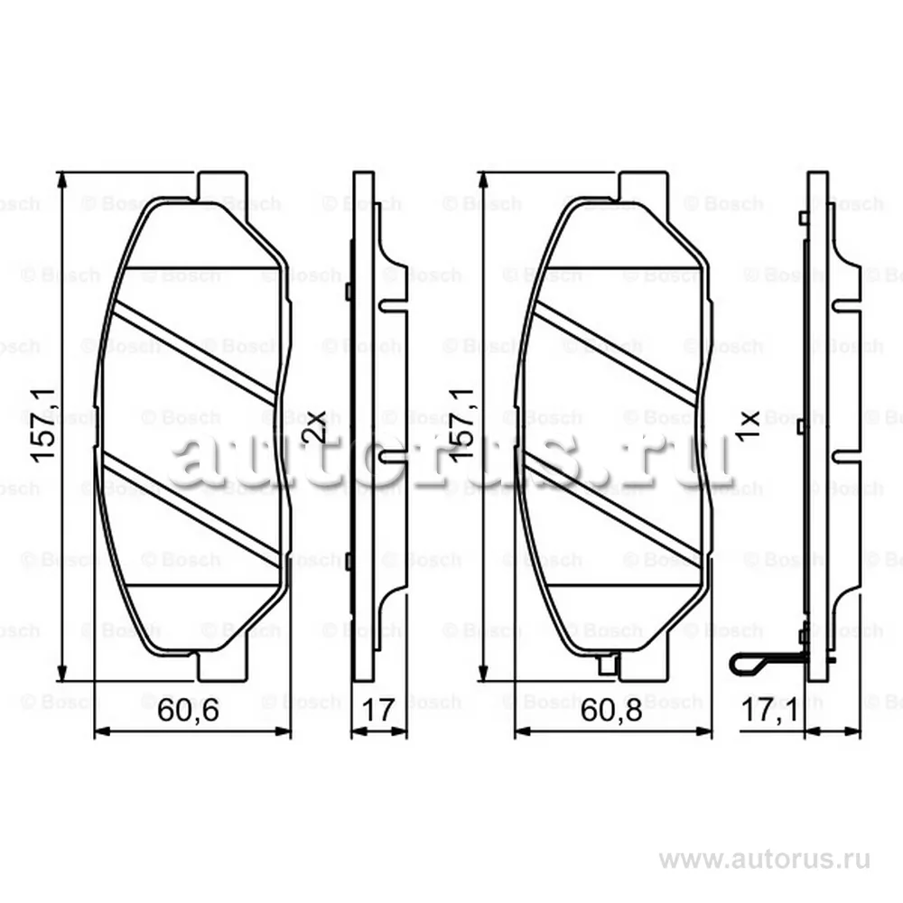 Колодки тормозные HYUNDAI SANTA FE (CM)/(SM) 05-/KIA SORENTO (XM) 09- передние