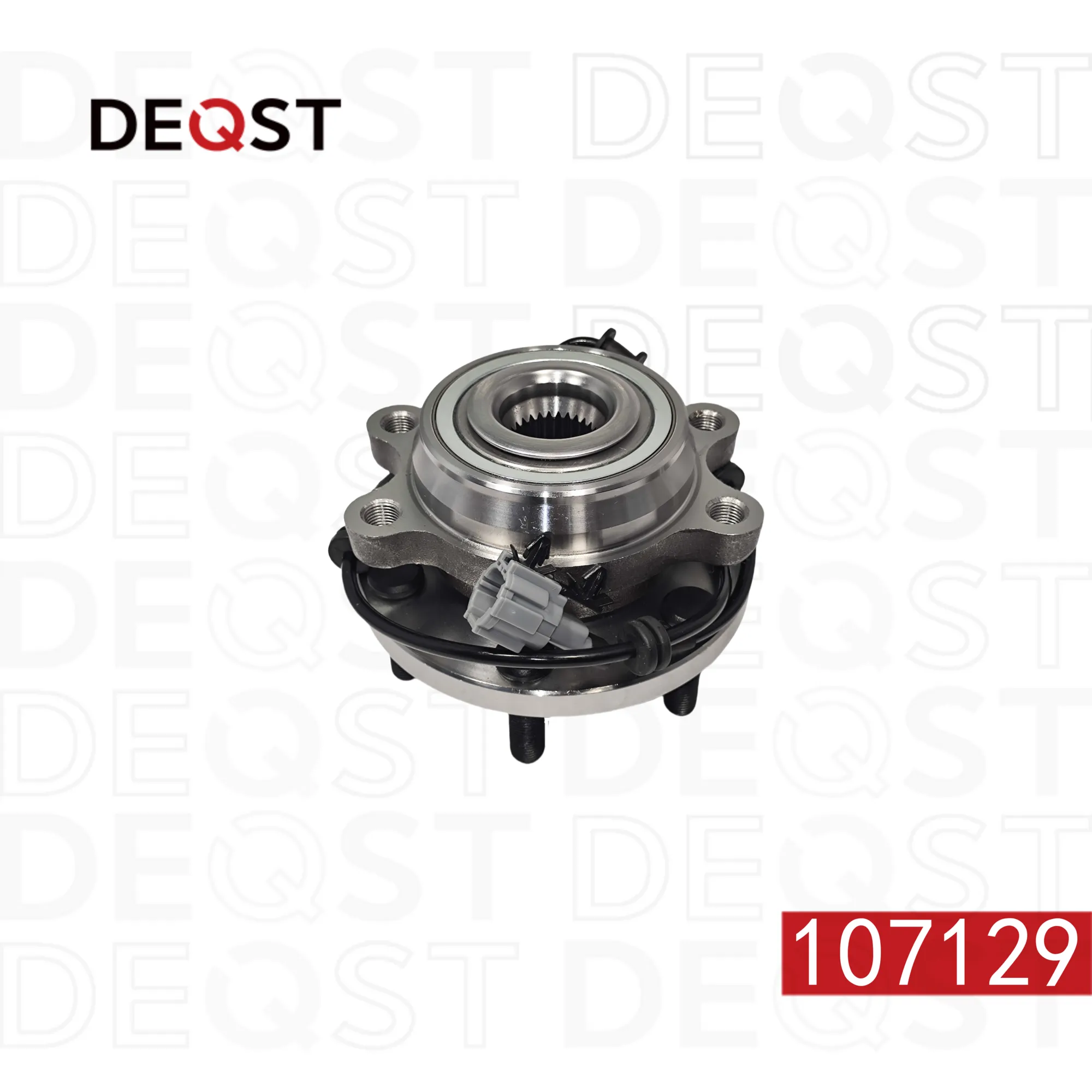 Ступица переднего колеса с подшипником, NISSAN PATHFINDER (R51) , NISSAN NAVARA (D40) 2,5d DEQST 107129