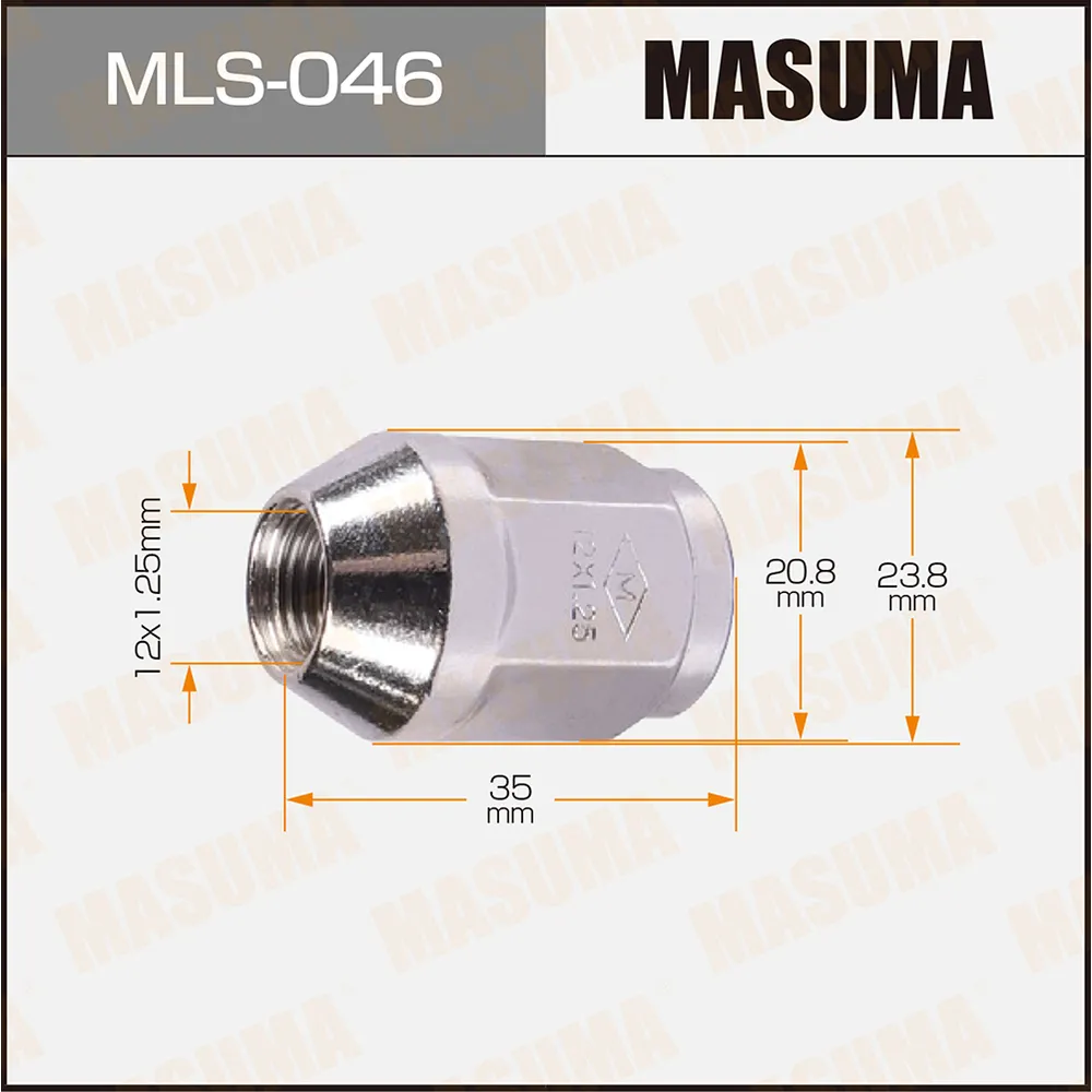 ГАЙКИ MASUMA MASUMA MLS046
