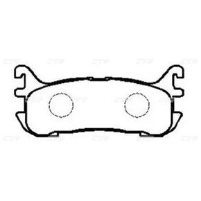 Колодки тормозные MAZDA 323 1994 ~ 1998 / Familia 1994 ~ 1998 / Lant CTR GK0664