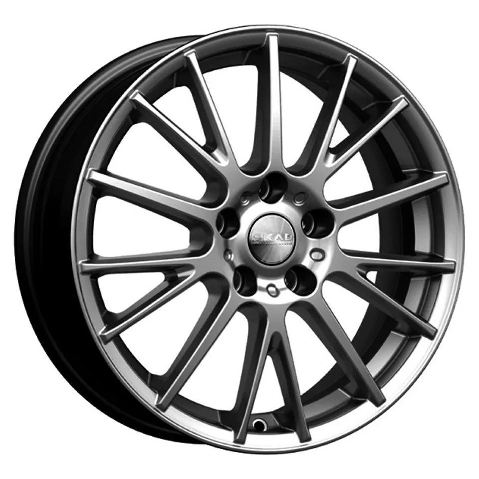 Диск литой R17 6.5J 5x114.3/67.1 ET48 СКАД Дубай Графит 91576663910