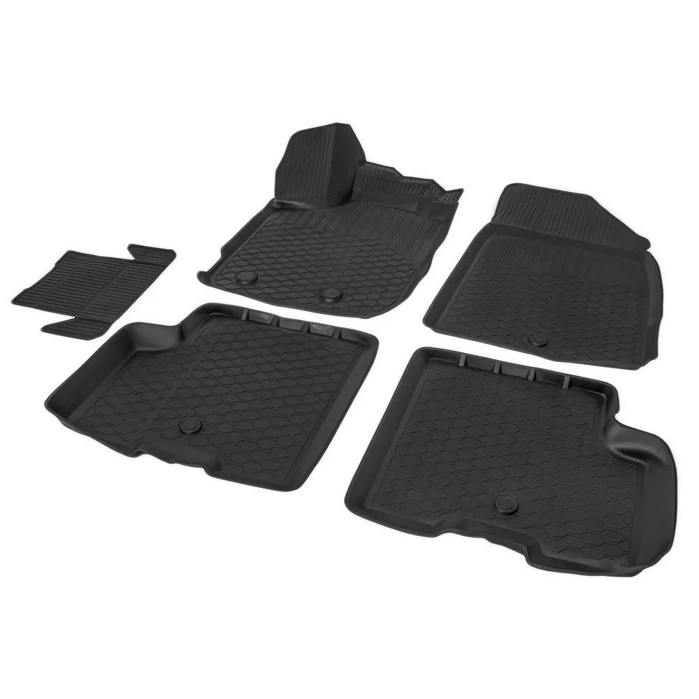 Коврики салона, RIVAL, для Renault Arkana 2WD/4WD 2019- RENAULT ARKANA 2WD/4WD 2019- (полиуретан) 14709001