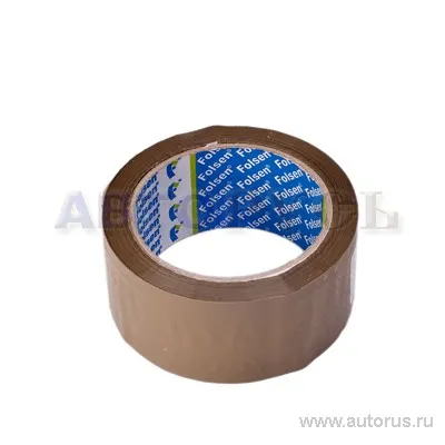 Скотч упаковочный 48 мм x66 м коричневый Folsen  Folsen 0421848