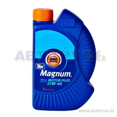 Масло моторное ТНК Magnum Motor Plus 15W-40 минеральное 1 л 40614432