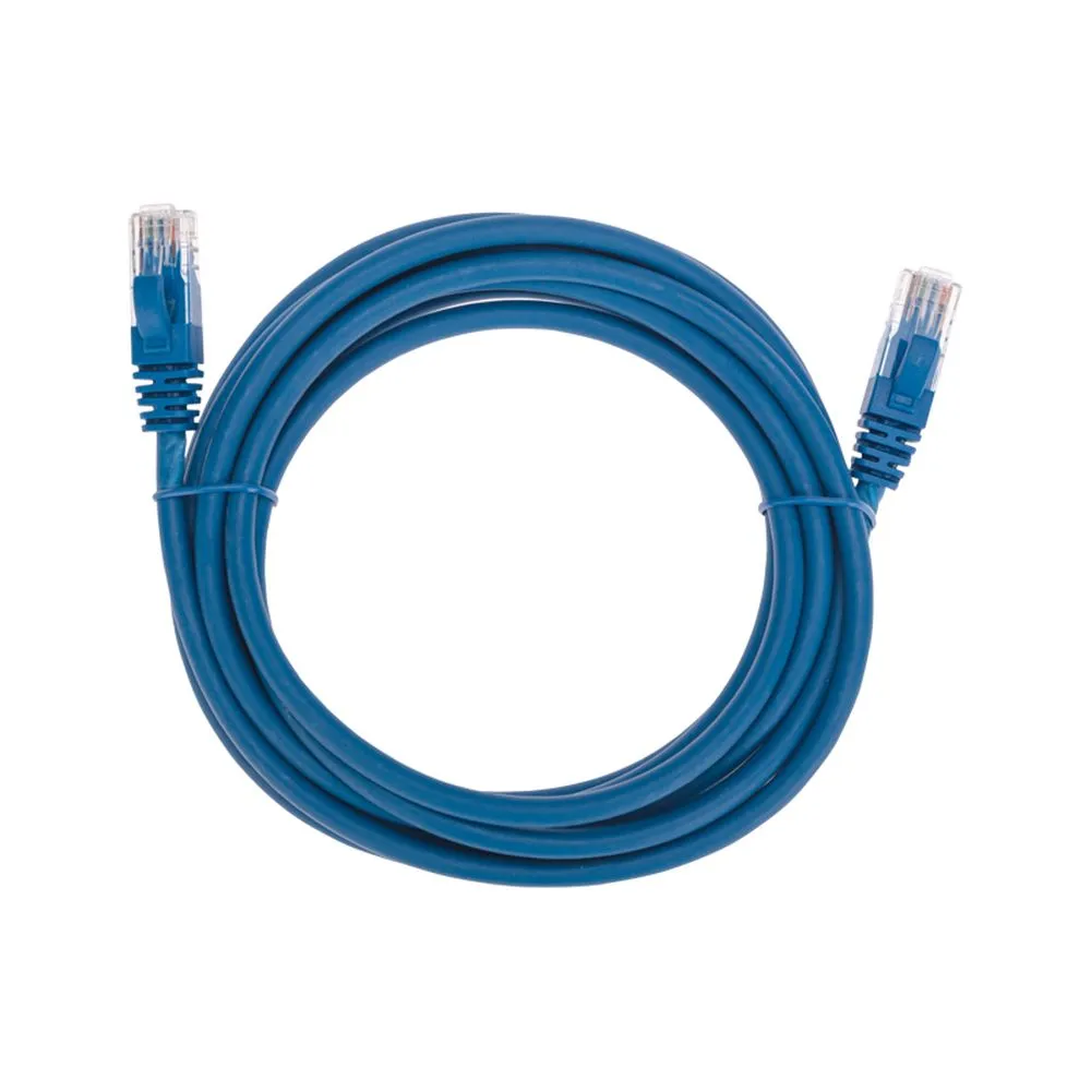 Патч-корд U/UTP CAT 6, RJ45-RJ45, 26AWG, LSZH, синий, 3м REXANT 02-0294-3