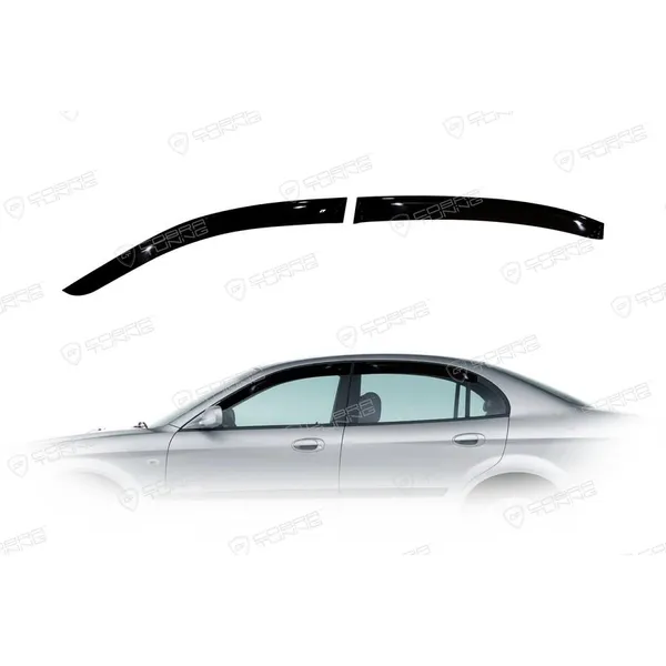 Дефлектора окон Chevrolet Epica II Sd 2006 Cobra tuning C31406