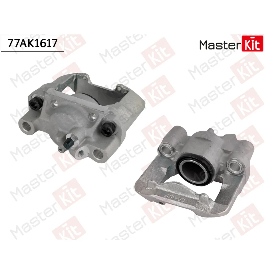 Тормозной суппорт перед. прав. Renault SANDERO/STEPWAY I (BS_) 2007 - MASTERKIT 77AK1617