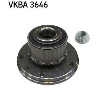 Ступица передняя в сборе L=R VW T5/Multivan 03-> SKF VKBA 3646