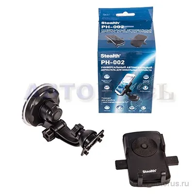 Держатель Stealth PH-002, на стекло, для IPHONE/GPS/Mobile