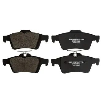 Колодки дисковые задние Mazda 3/5 1.4 ZENTPARTS Z07250_ZNT