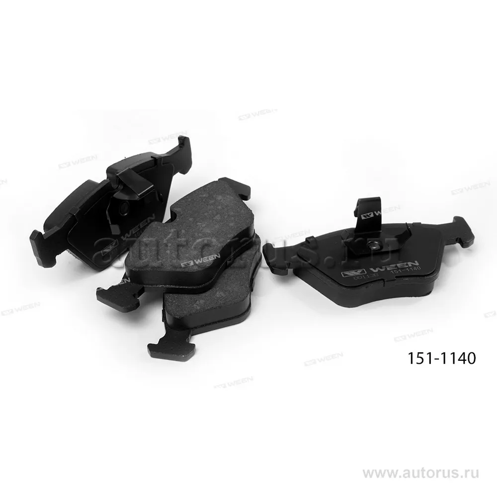 Тормозные колодки дисковые передние BMW 5 (E39) WEEN 151-1140