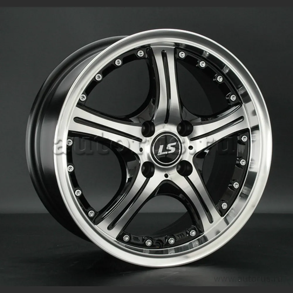 Диск литой R17 7.5J 5x112/57.1 ET45 LS 322 BKF S021274