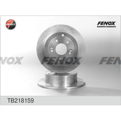 Диск тормозной задний HYUNDAI SANTA FE 06- FENOX TB218159