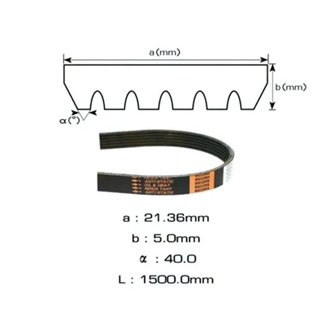 Ремень поликлиновый UNIVERSAL DAYCO 6PK1500