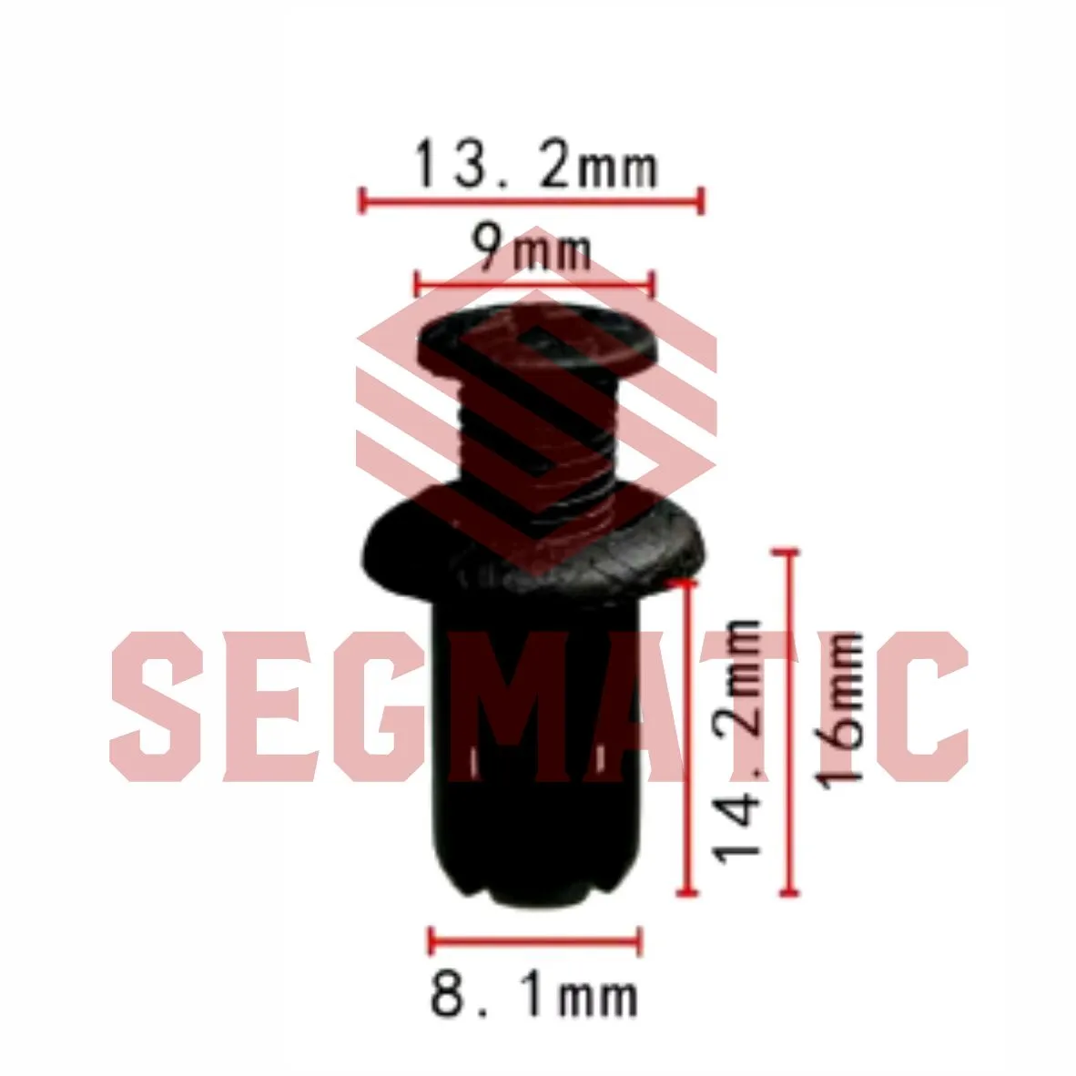 Клипса пластмассовая MAZDA SEGMATIC SG70203446
