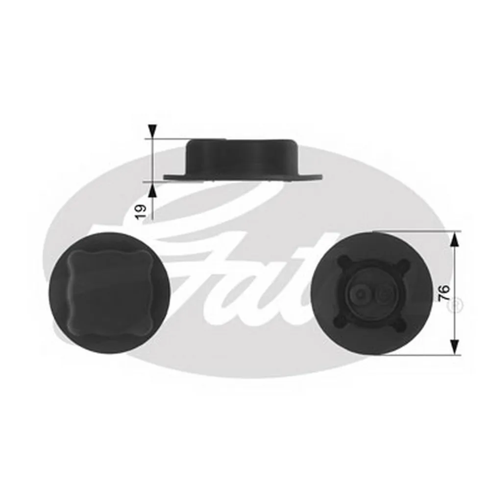 Крышка радиатора RC215 (7410-30057) GATES RC215