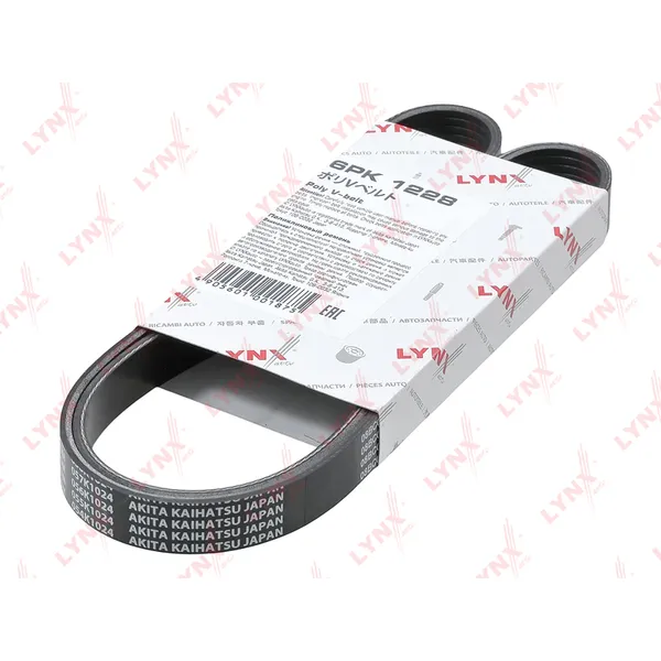 Ремень поликлиновый LYNXauto 6PK1228