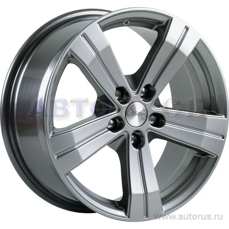 Диск литой R18 8J 5x114.3/67.1 ET42 СКАД Мицар грей 1800234